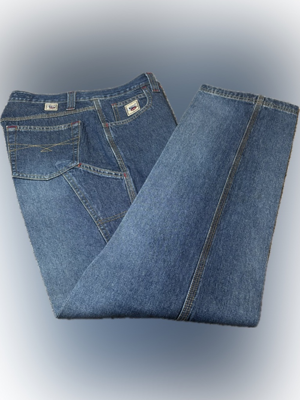 E113 Vintage Cruel Denim Carpenter Jeans, Size 7